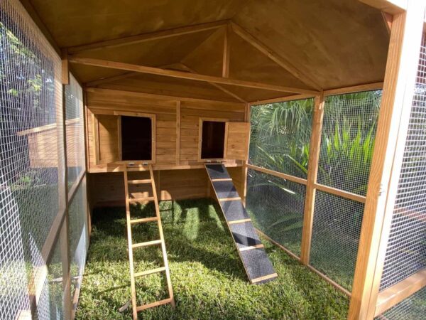 Homestead With Wire Mesh For Protection and Security