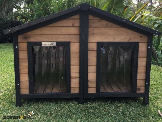 Solid Wood Dog Houses