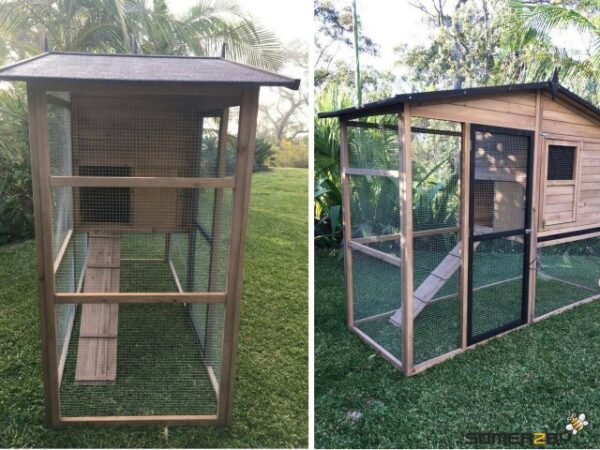 Somerzby Estate rabbit hutch