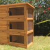 Tri-Level Rabbit Hutch