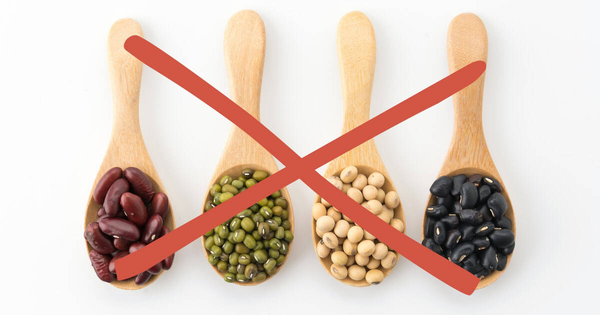 Uncooked beans, big no-no for chickens