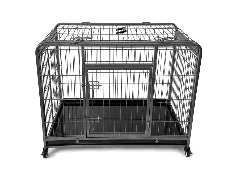 Royale Dog Crate on Wheels