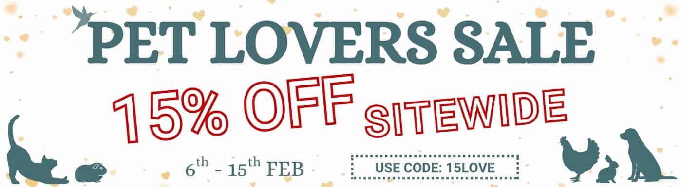 SOM Pet Lovers Sale 2026 - Desktop Banner